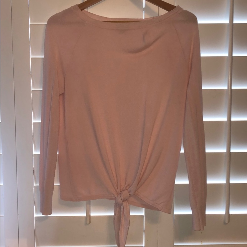 Long long sleeve pull over sweater